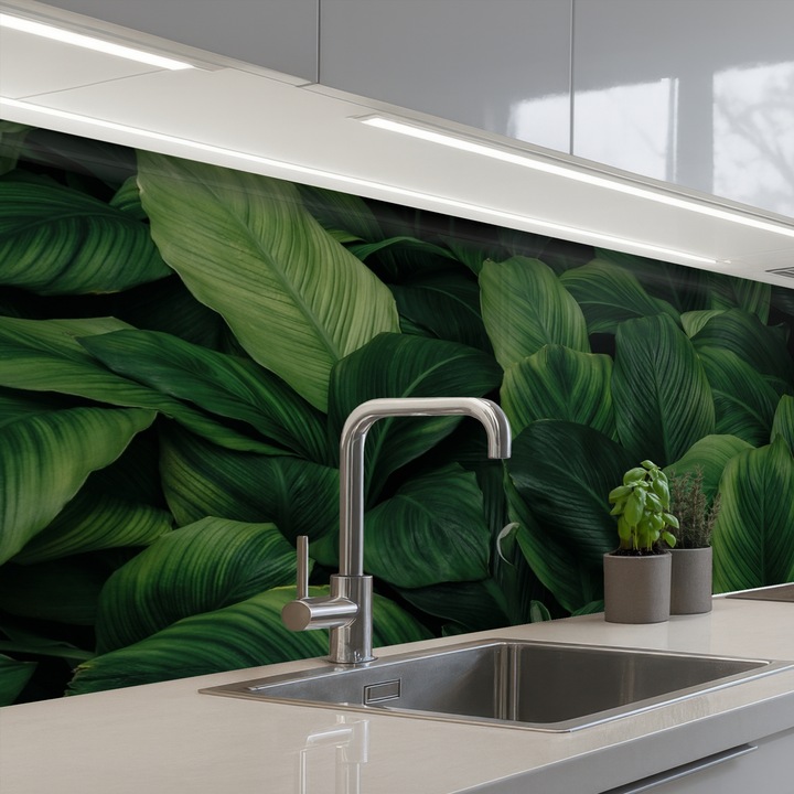 Panou bucatarieProtectie aragaz, Antistropi, Termorezistent 200x80 cm