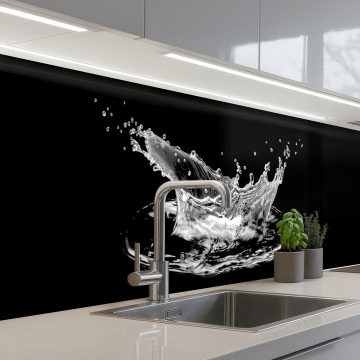 Кухненски панелЗащита на готварска печка, Против пръски, Термоустойчив 300x80 см