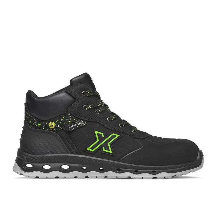 Bocanci de protectie Exena Mars S3 ESD SRC, Bombeu de protectie, Lamela antiperforatie, Antiderapant, Marime 41 41