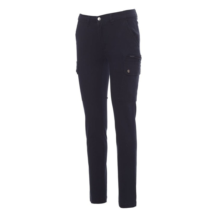 Pantaloni talie Payper Forest Stretch Summer Lady, Sezon Vara, Navy Blue, Marime 38 38