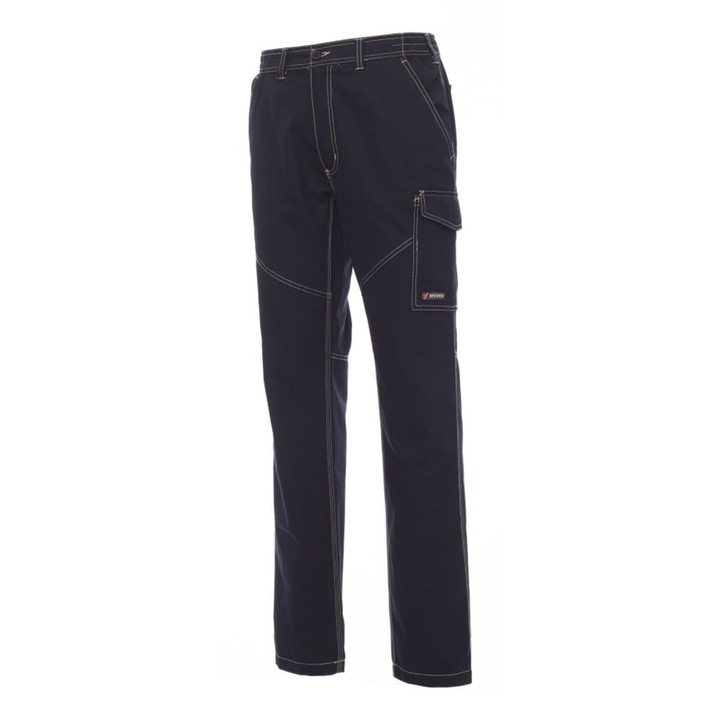 Pantaloni talie Payper Worker Stretch Summer, Sezon Vara, Navy Blue, Marime L L