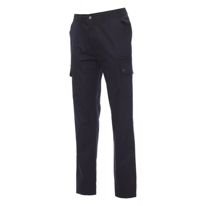 Pantaloni talie Payper Forest, Sezon Toate anotimpurile, Navy Blue, Marime S S