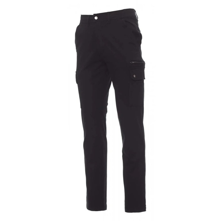 Pantaloni talie Payper Forest Stretch, Sezon Toate anotimpurile, Black, Marime 54 54