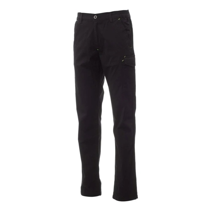 Pantaloni talie PAYPER Power Stretch, vara, elasticitate, 4XL, negri