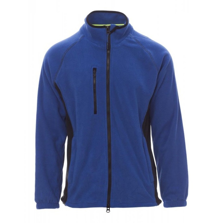Jacheta fleece Payper Aspen+, Polar Fleece 100% polyester, Royal Blue/Black, marime L L