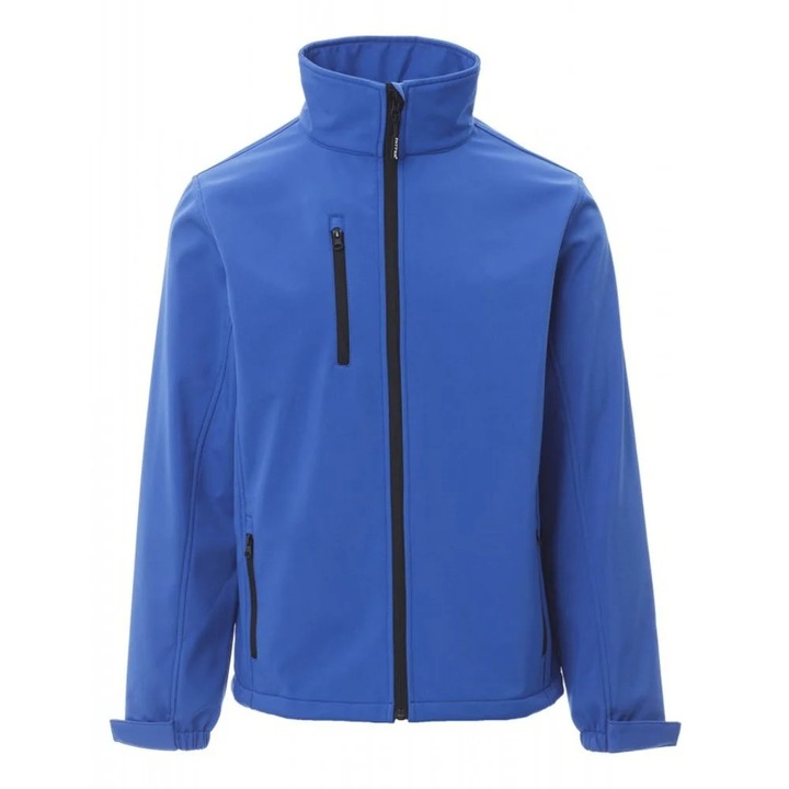 Jacheta softshell Payper, Royal Blue, 100% polyester, mărime XL