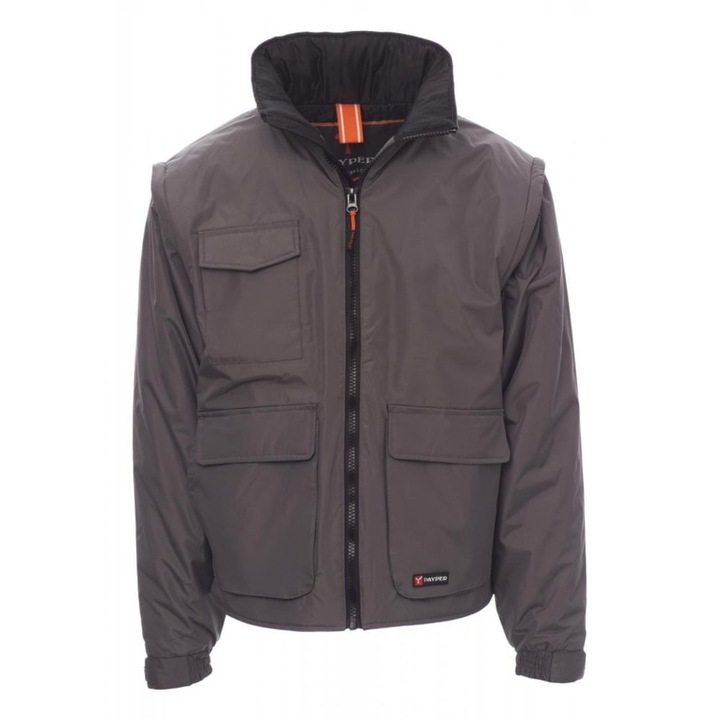 Jachetă de iarnă PAYPER Escape, ripstop pongee 100% poliester, Smoke, mărime L