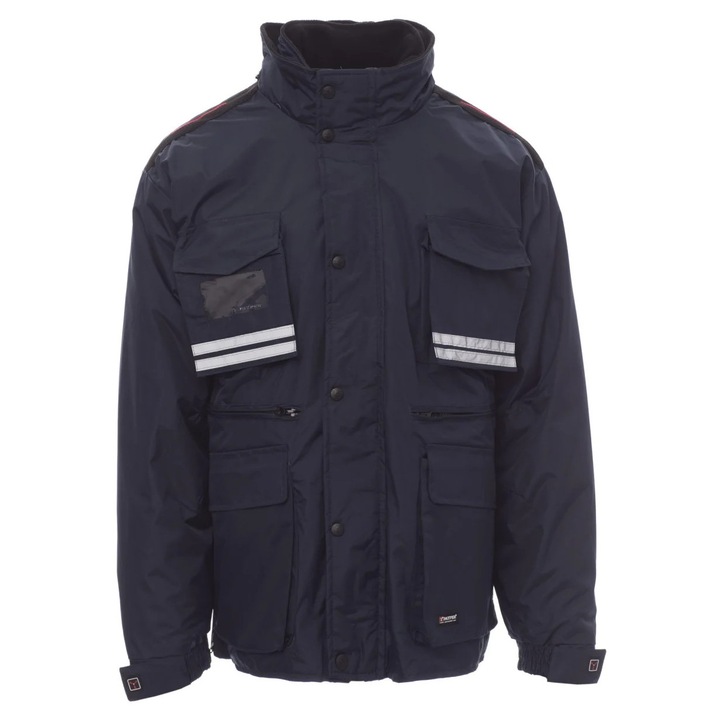 Jacheta Parka TORNADO PLUS, 70% Bumbac + 30% Poliester, Navy Blue, marime M M