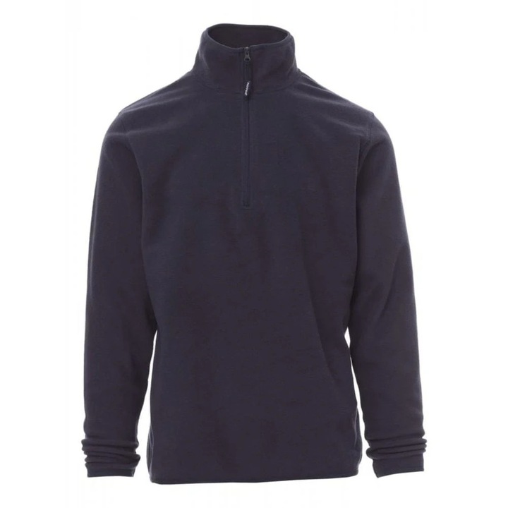 Bluza fleece Payper Soft+, 100% polyester polar fleece, Navy Blue, marime M M
