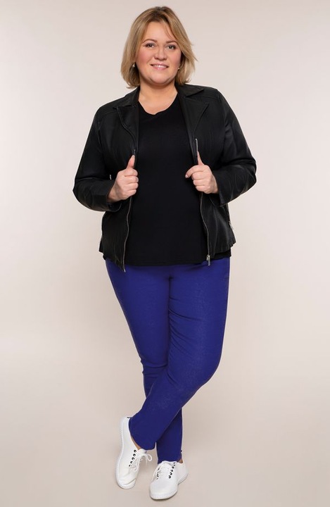 Kék búzavirág nadrág kúpos szárral