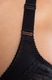 Sutien negru MDR24 fără armatură, dantelă, 105J EU