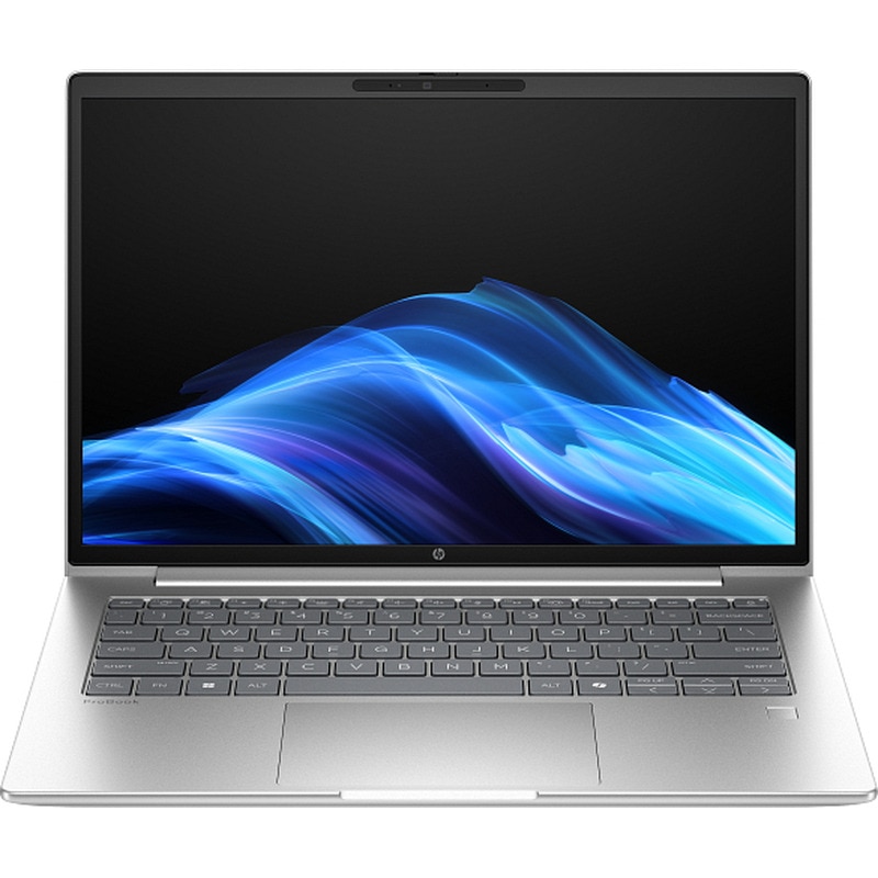 Laptop HP ProBook 4 G1i cu procesor Intel Core Ultra 7 225U, 14 inch, 24 GB RAM DDR5, 2 TB SSD, Intel Graphics, Windows 11 Pro, Argintiu