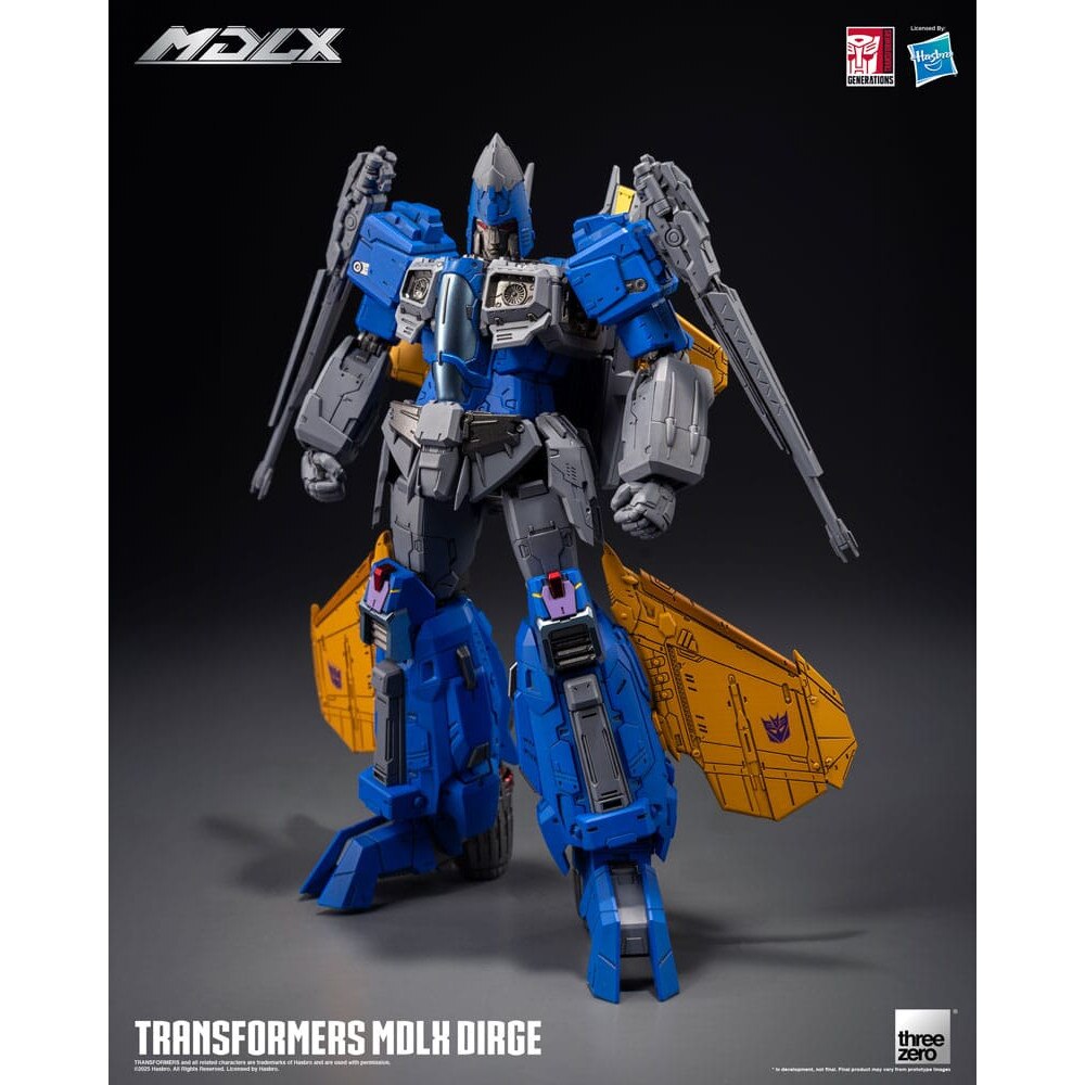 Figurina Decepticon Seeker MDLX Dirge, ThreeZero, 20 cm