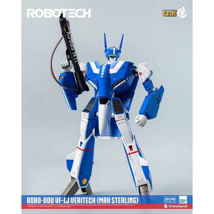 Фигурина Aktionare Robotech VF-1J Veritech, 20 см, Многоцветен