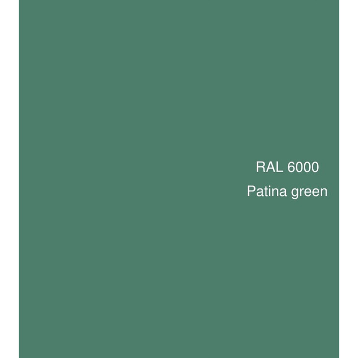 Vopsea auto acrilica APP RAL 6000, 100 ml, verde patinat, pentru metal, plastic, lemn