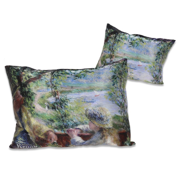 CARMANI díszpárna, Renoir modell, 40x40cm