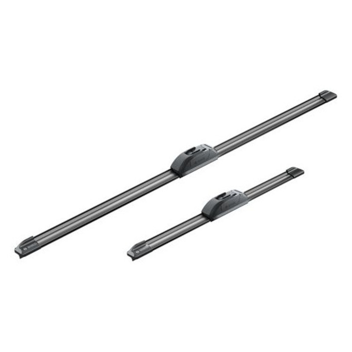 Set stergatoare Bosch, Pioro fara prindere, 650x360mm, pentru vehicule cu volan pe stanga