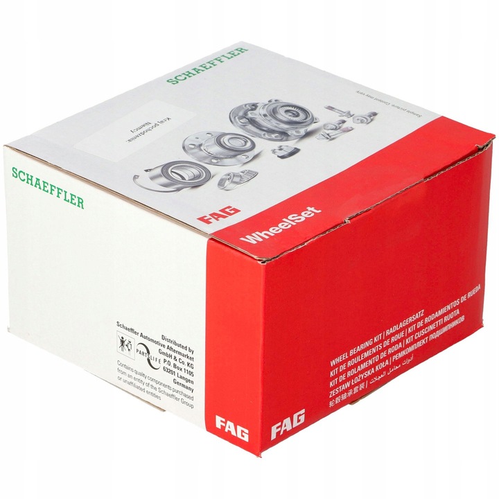 Kerékcsapágy Renault P. Master 10, Schaeffler FAG, 713645040, készlet