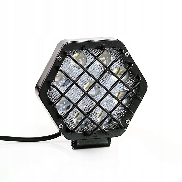 Работна лампа M-TECH ECONO 4", 9x3W, 27W, IP67, 138x124x65mm