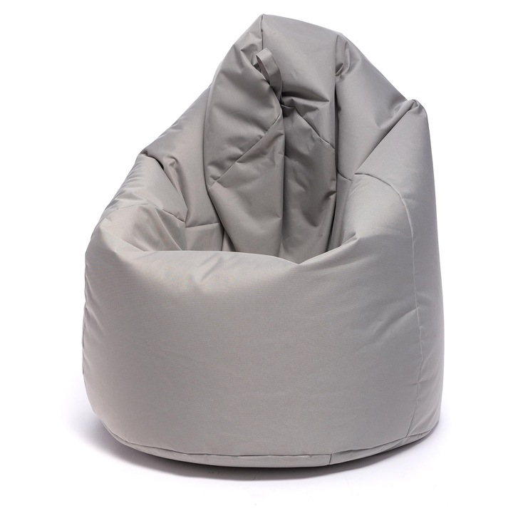 Fotoliu Tip Sac Ecopuf Sako, 70x110cm, Material Textil, Umplutura cu Perle, Interior/Exterior