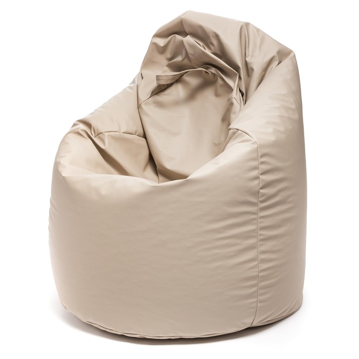 Fotoliu Puf Ecopuf, Piele Ecologica, 70x110 cm, Versatil, pentru Adulti si Copii