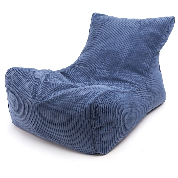 Puf Ecopuf Sitzsack Cord, sac tip bean bag, ergonomic, durabil, multicolor, pentru copii si adulti