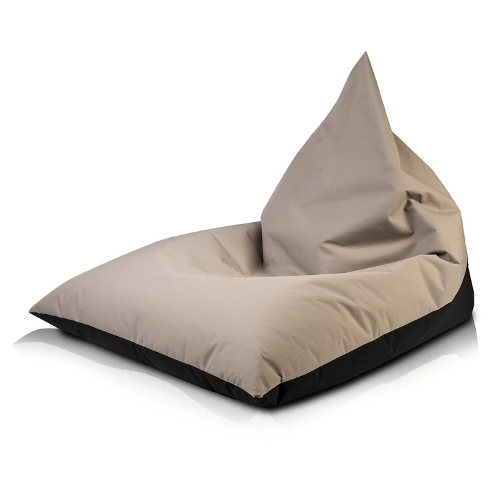 Puf sac Ecopuf Lazy M, impermeabil, umplut cu perle EPS, 80x100cm, pentru exterior