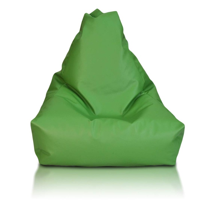 Puf sac de sezut Ecopuf Keiko M, piele ecologica, 100x85 cm, diverse culori