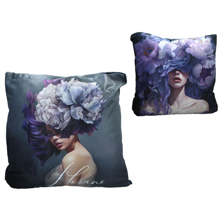 Dekoratív párna, CARMANI, Lady's Floral Symphony modell