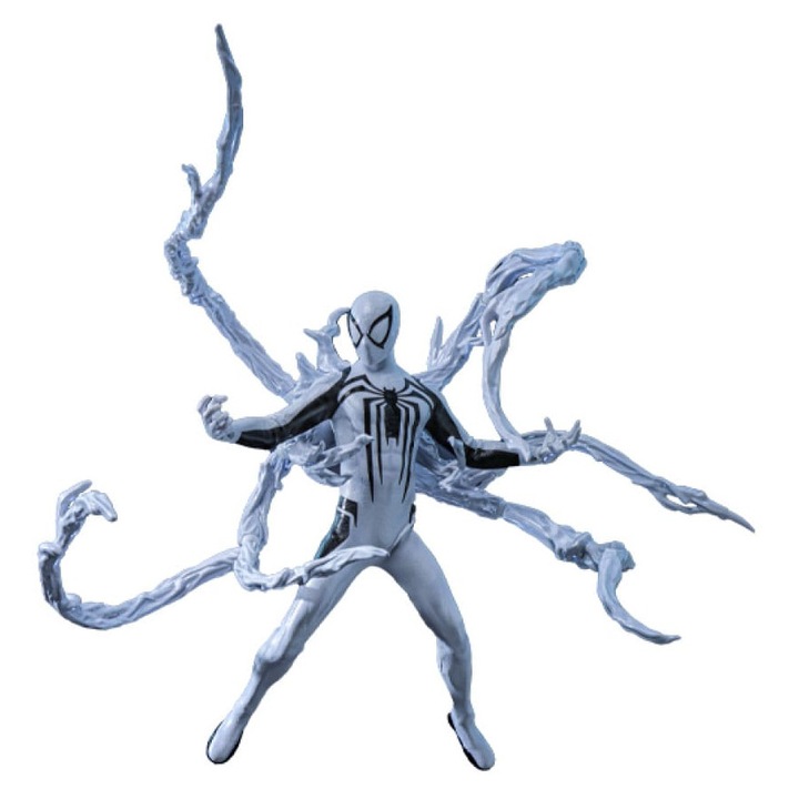 Figura Actiune Marvel Spider-Man 2, Peter Parker (Costum Anti-Venom), 30 cm, Multicolor