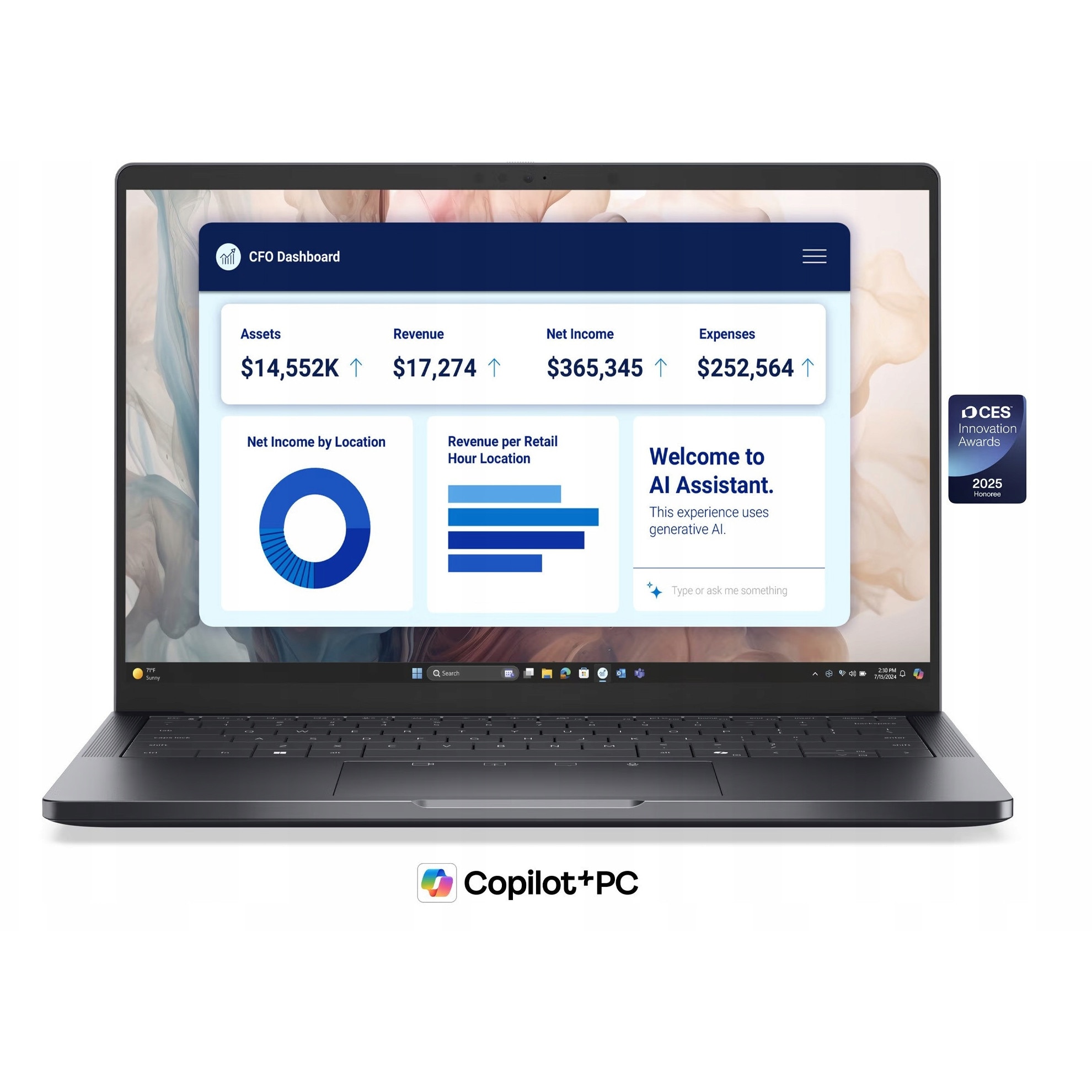 Laptop Dell Pro 14, Intel Core Ultra 7 268V, 32GB RAM, 1TB SSD
