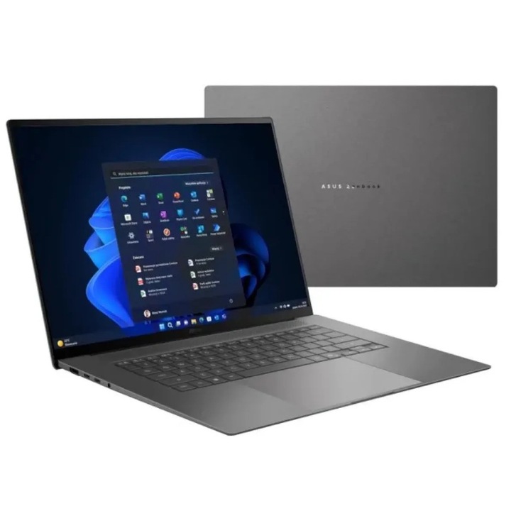 Laptop ASUS ZenBook S16 OLED UM5606GA-SR206X Ryzen AI 9 465 16inch 3K 120Hz 32GB 1TB Windows 11 Pro Gri