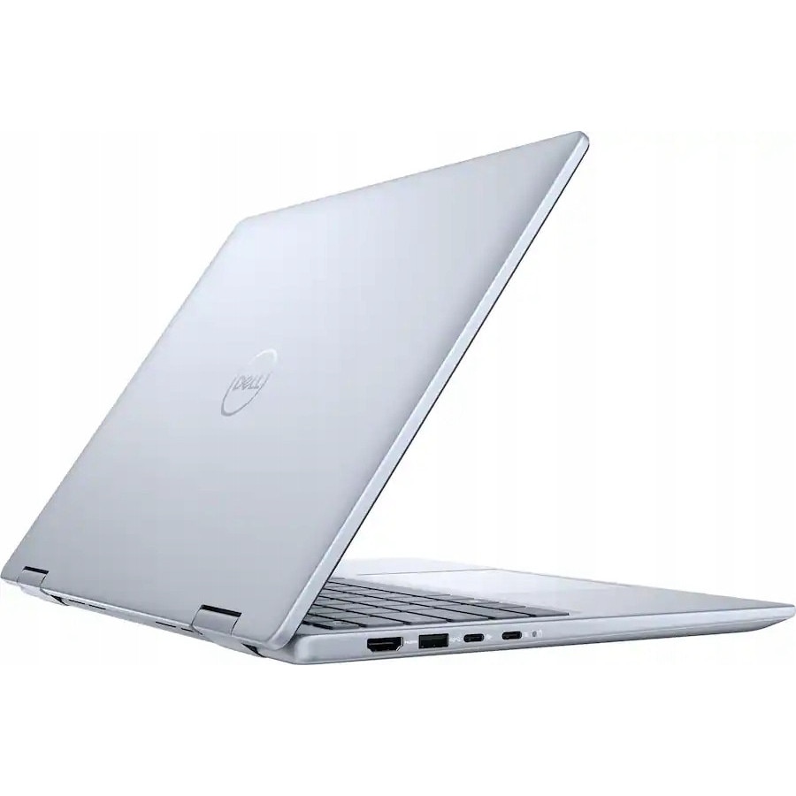 Laptop 2in1, Dell, Inspiron 7445, AMD Ryzen 5, 16GB RAM, 1TB SSD, 14" touchscreen, Windows 11, Argintiu