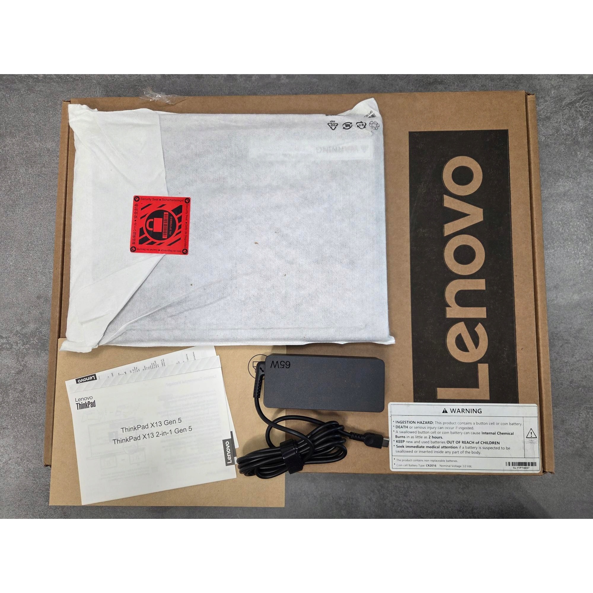 Laptop Lenovo ThinkPad X13 2 in 1, Core Ultra 5 135U, 16GB RAM, 512GB SSD, 13,3" WUXGA, 1,21 kg