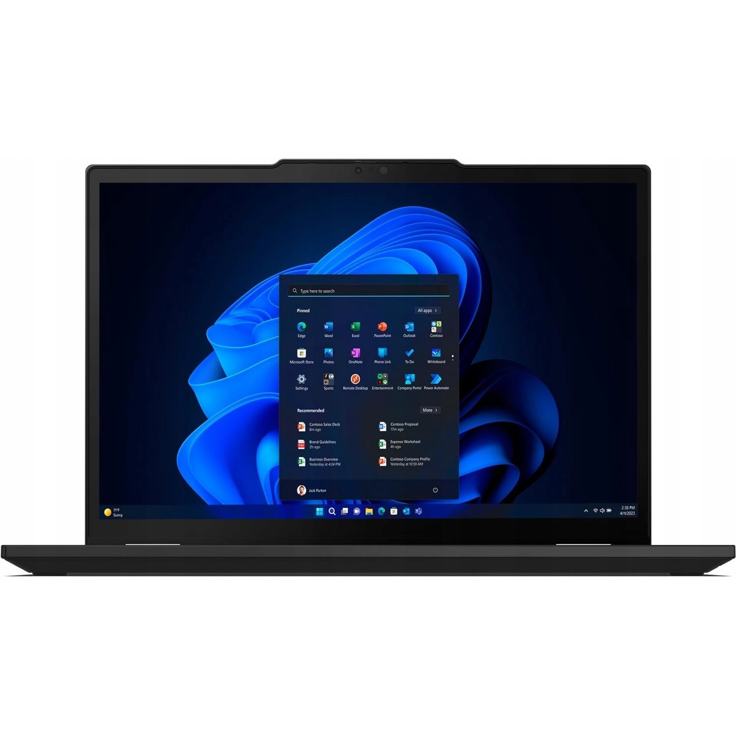 Laptop Lenovo ThinkPad X13 2in1, Intel Core Ultra 5, 16GB RAM, 256GB SSD, 13,3" WUXGA, 1,21 kg