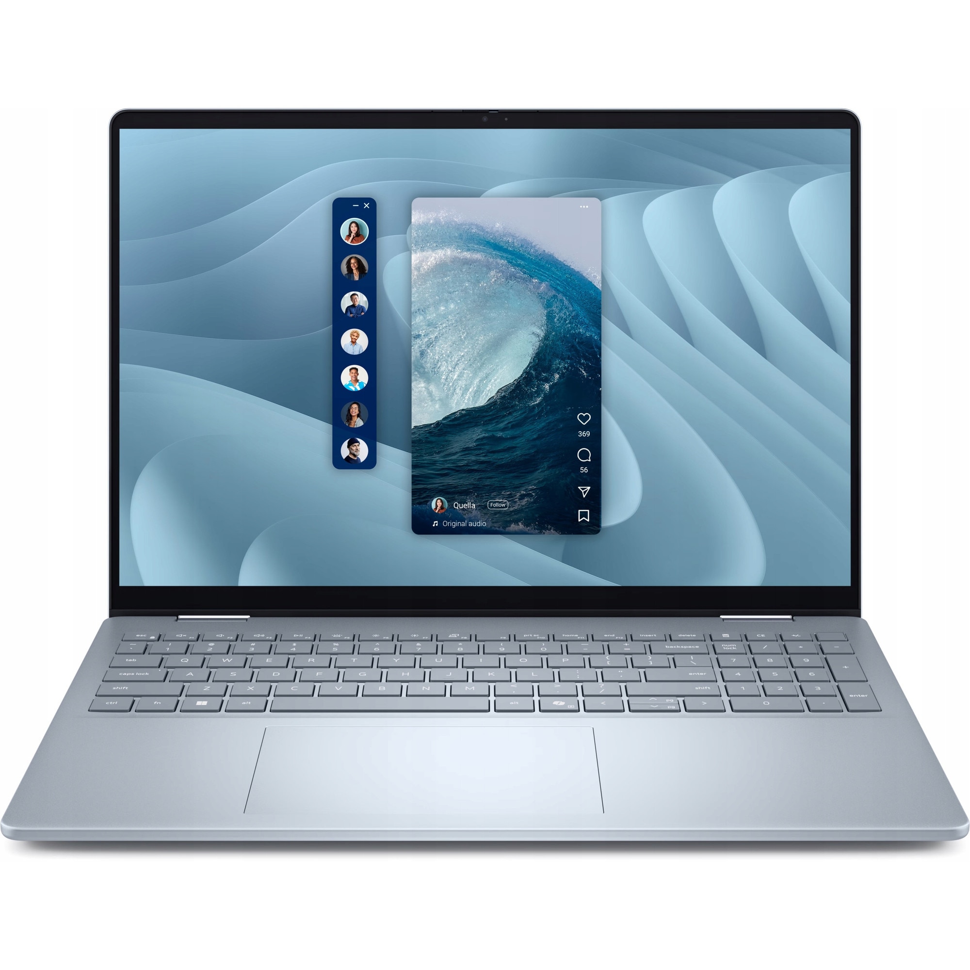 Laptop Dell 16 Plus 2 in 1, Intel Core Ultra 7, 16GB RAM, 1TB SSD, FHD+, 16"