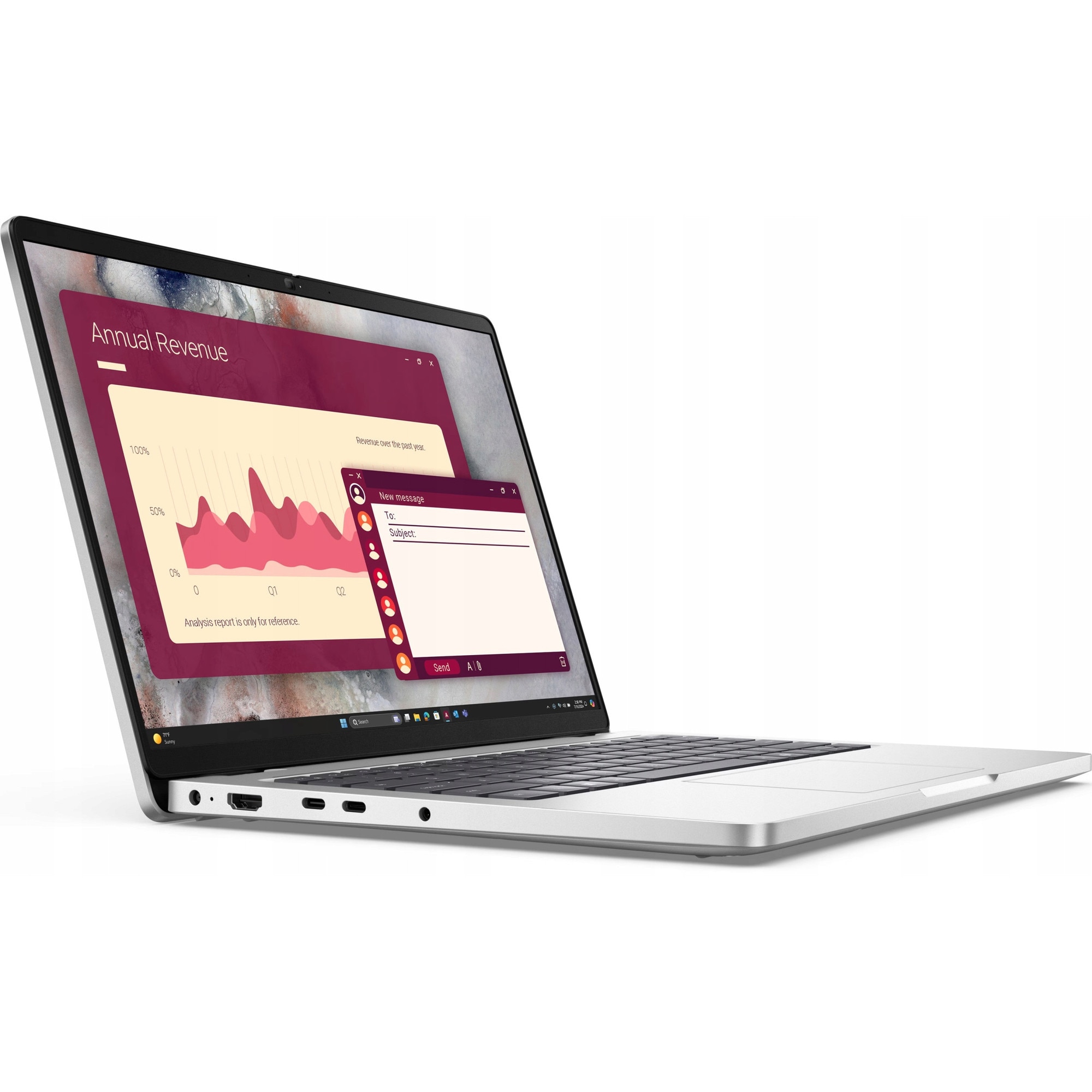 Laptop Dell Pro 13 Plus PB13250/U7, 32GB RAM, 512GB SSD, 13.3