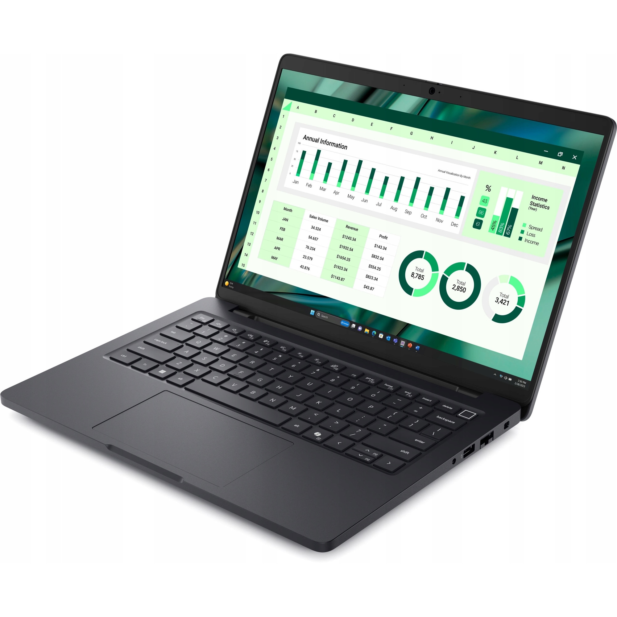 Laptop Dell Pro Max 14, procesor Intel Core Ultra 7, 16GB RAM, 2TB SSD, negru, FHD+ 14"