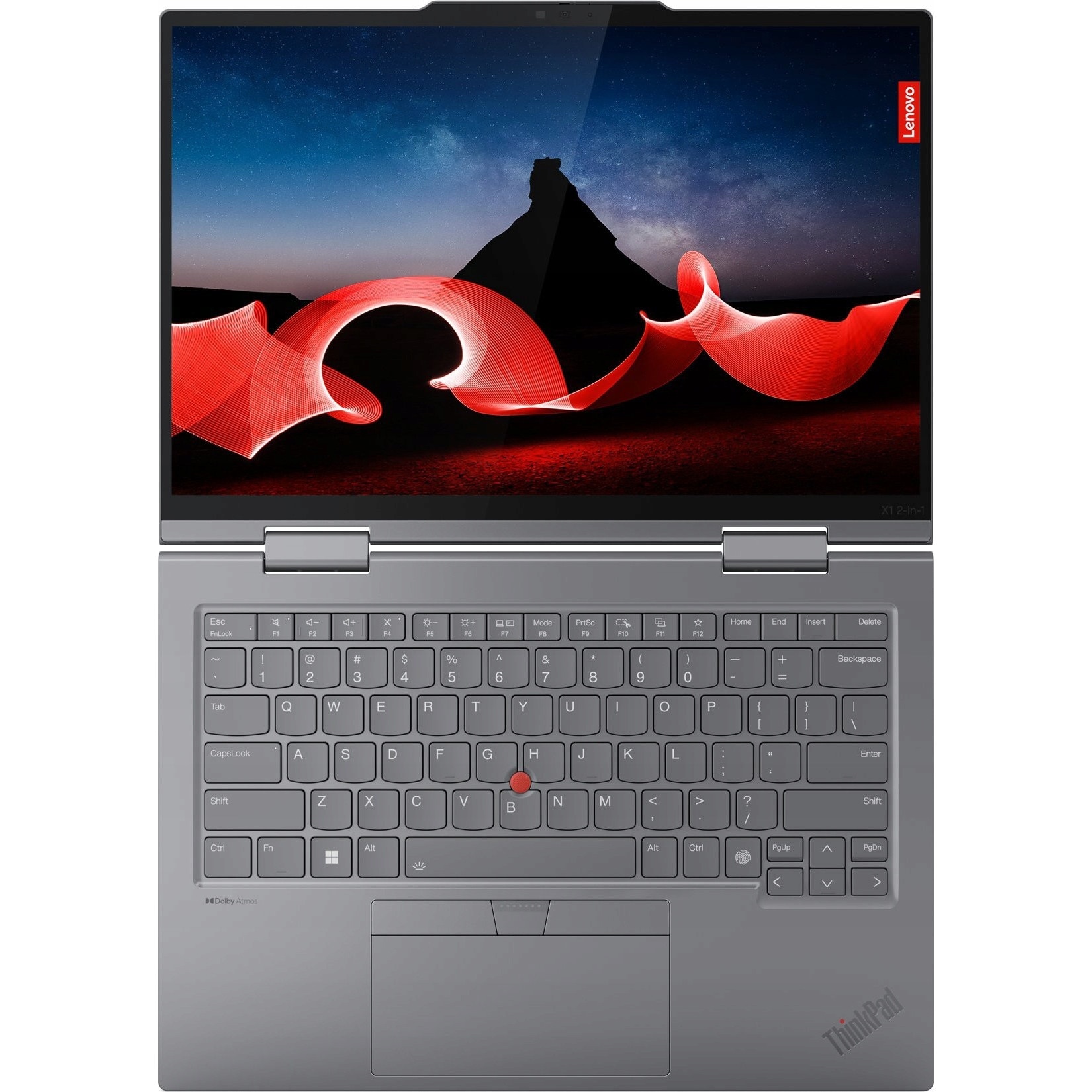 Laptop Lenovo ThinkPad X1 Gen 9, procesor Intel Core Ultra 5 135U, 16GB RAM, 512GB SSD, 14" WUXGA, touchscreen, Windows 11 Professional