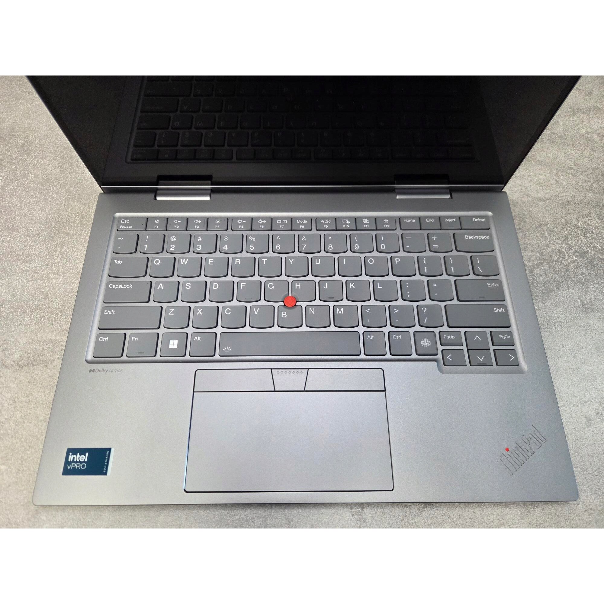 Laptop Lenovo ThinkPad X1 Gen 9, procesor Intel Core Ultra 5 135U, 16GB RAM, 512GB SSD, 14" WUXGA, touchscreen, Windows 11 Professional