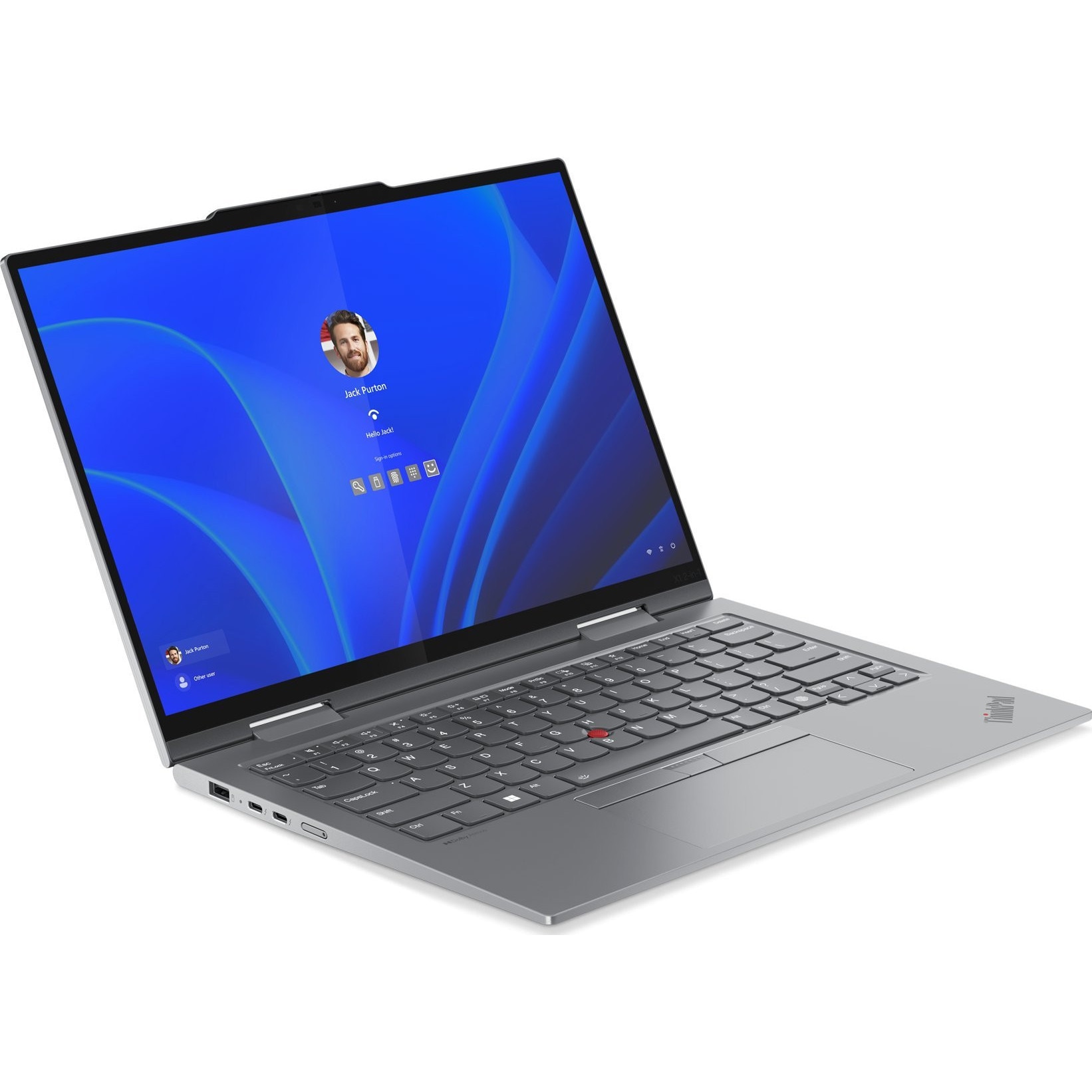 Laptop Lenovo ThinkPad X1 Gen 9, procesor Intel Core Ultra 5 135U, 16GB RAM, 512GB SSD, 14" WUXGA, touchscreen, Windows 11 Professional