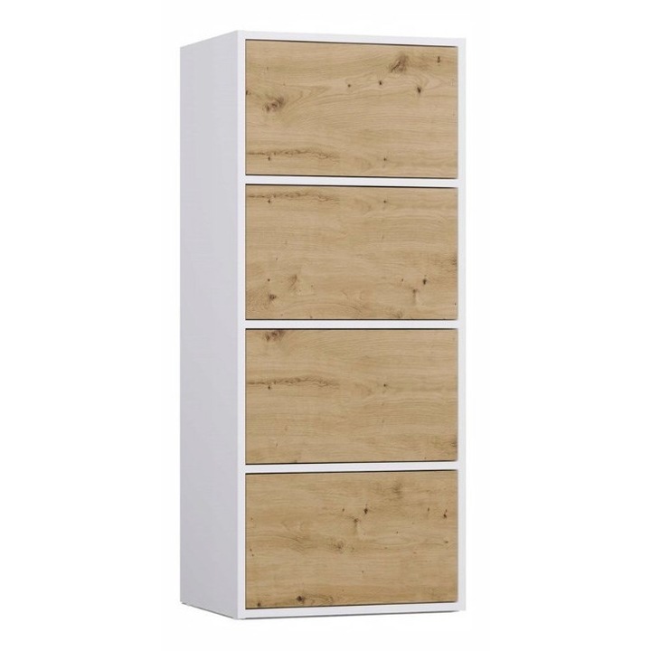 Cipő tároló szekrény, TOP E SHOP, Fehér