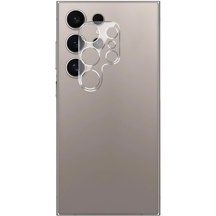 Folie de protectie tempered glass camera pentru Samsung Galaxy S26 Ultra transparent