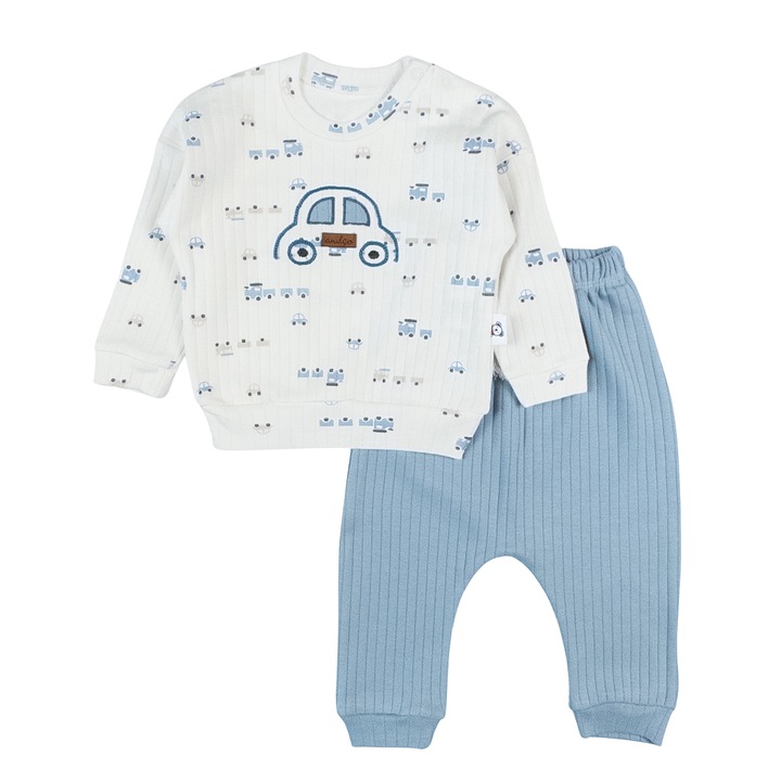 Compleu pentru bebelusi, model cu Masinuta 9924