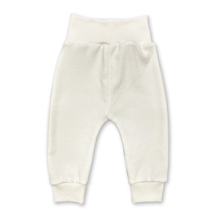 Pantaloni, Dartomik, crem, bumbac, Crem