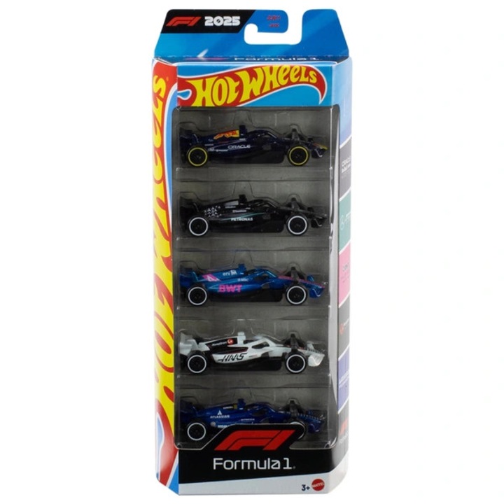Set 5 masinute Hot Wheels - Formula 1 2025