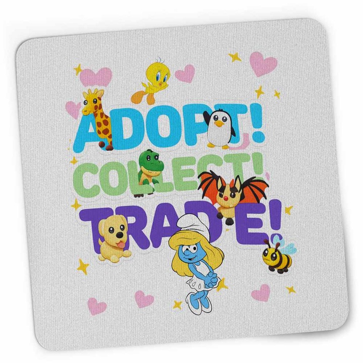 Mousepad Adopt Me Roblox Game, 21x19cm