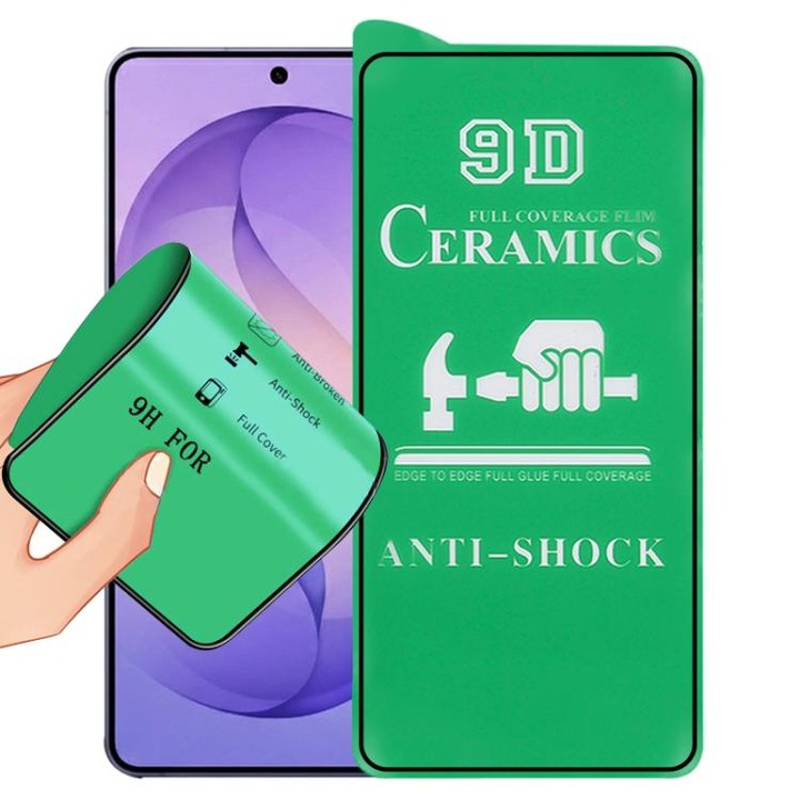 Folie de protectie ceramic glass pentru Samsung Galaxy S26 Ultra black