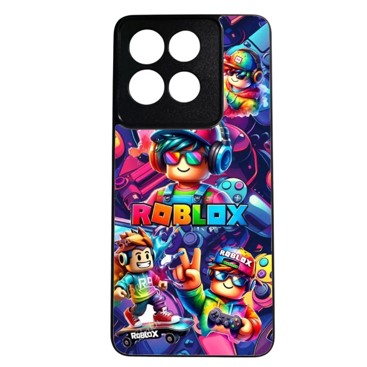 Husa Premium TPU compatibila cu Motorola G86, Roblox Design