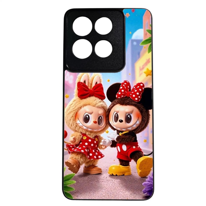 Husa Premium TPU compatibila cu Motorola G86, Labubuu Design